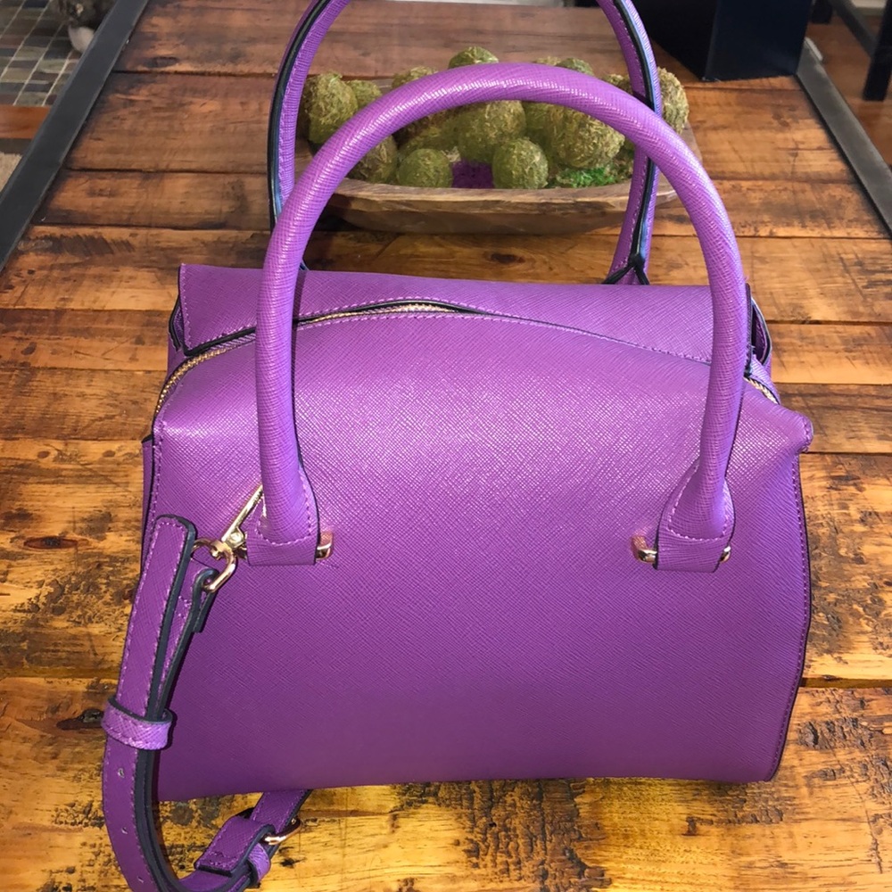 Purple Target purse